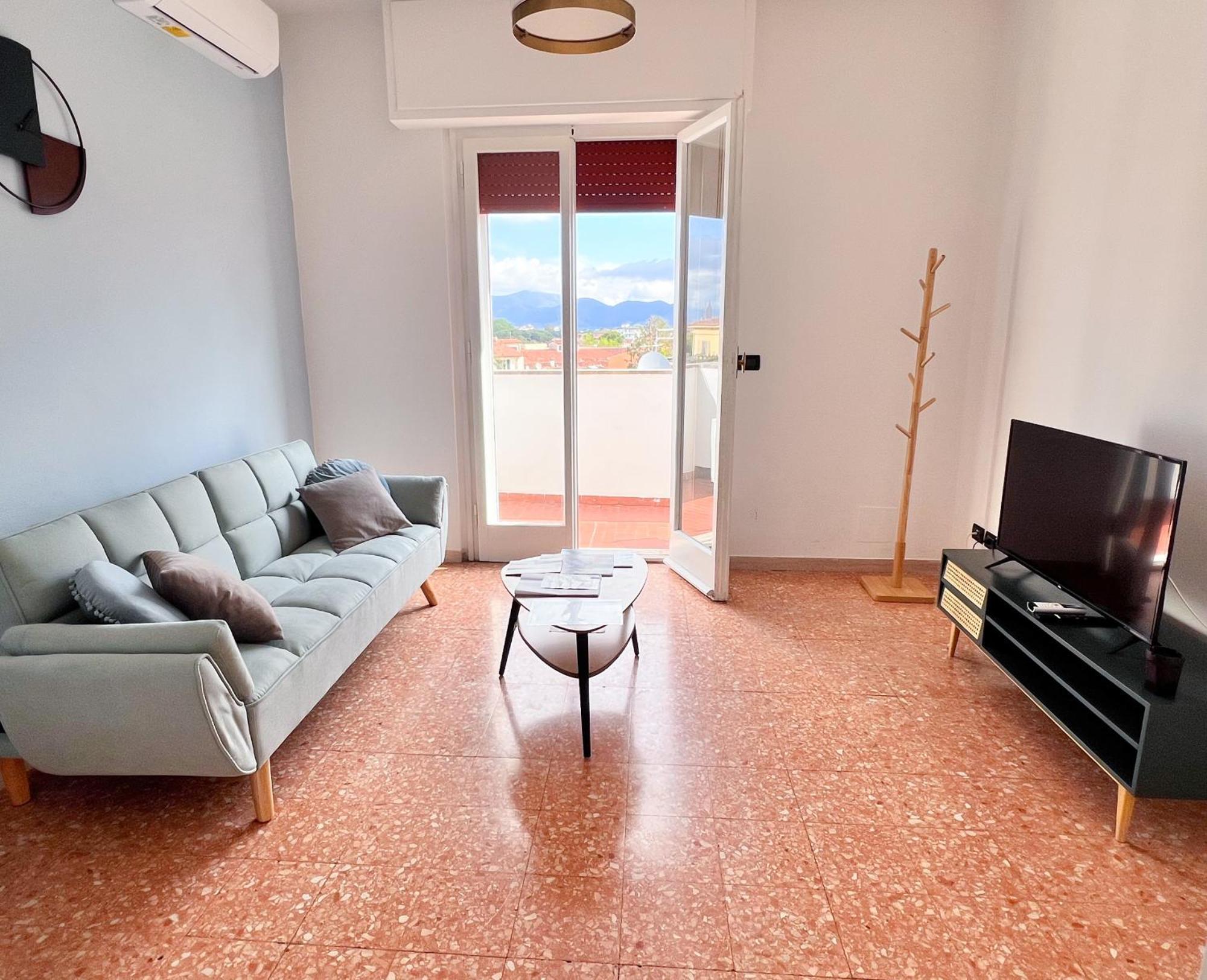 Ferienwohnung Attico Terrazza Vista Panoramica Lungarni Pisani Exterior foto