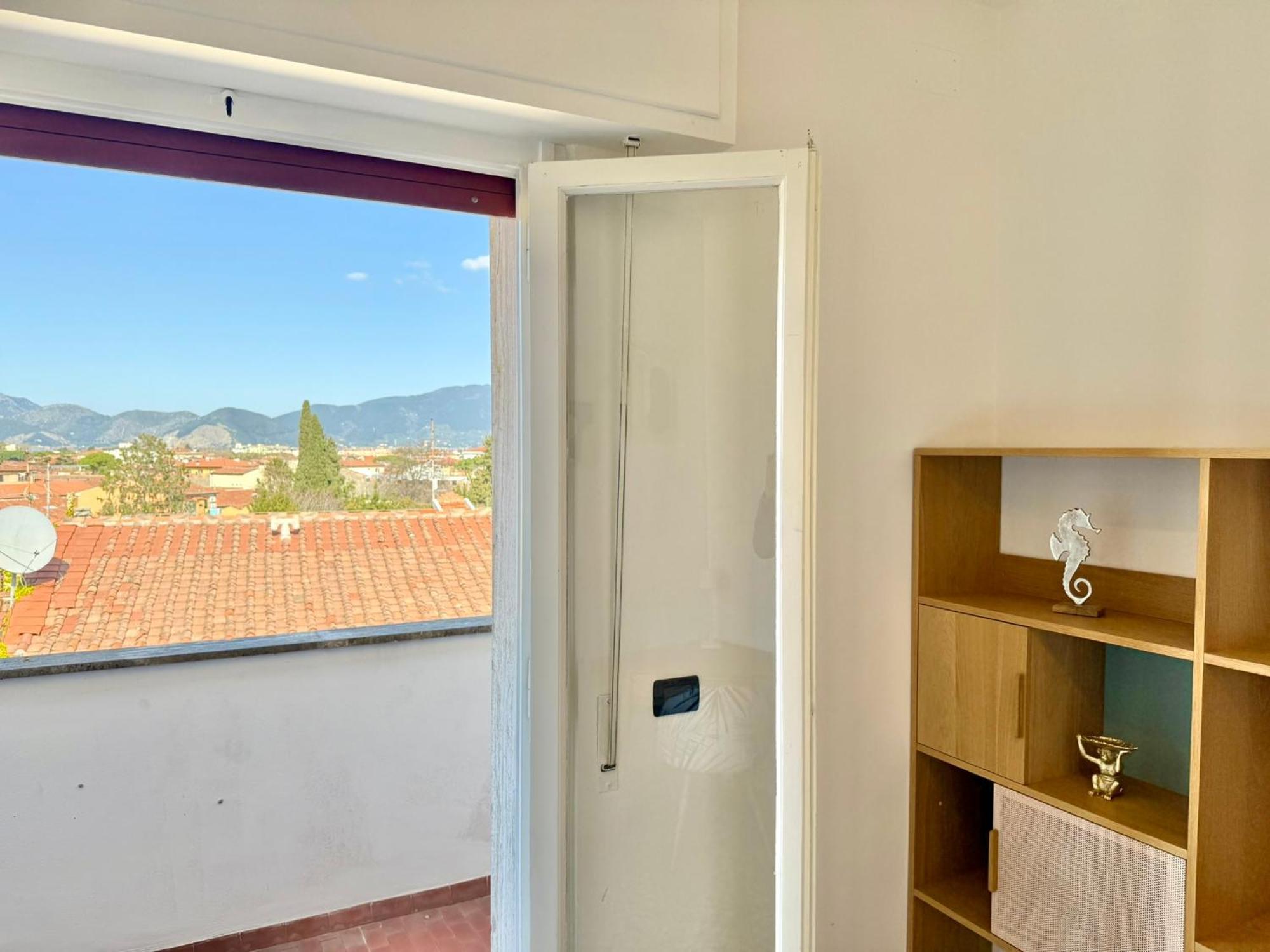 Ferienwohnung Attico Terrazza Vista Panoramica Lungarni Pisani Exterior foto