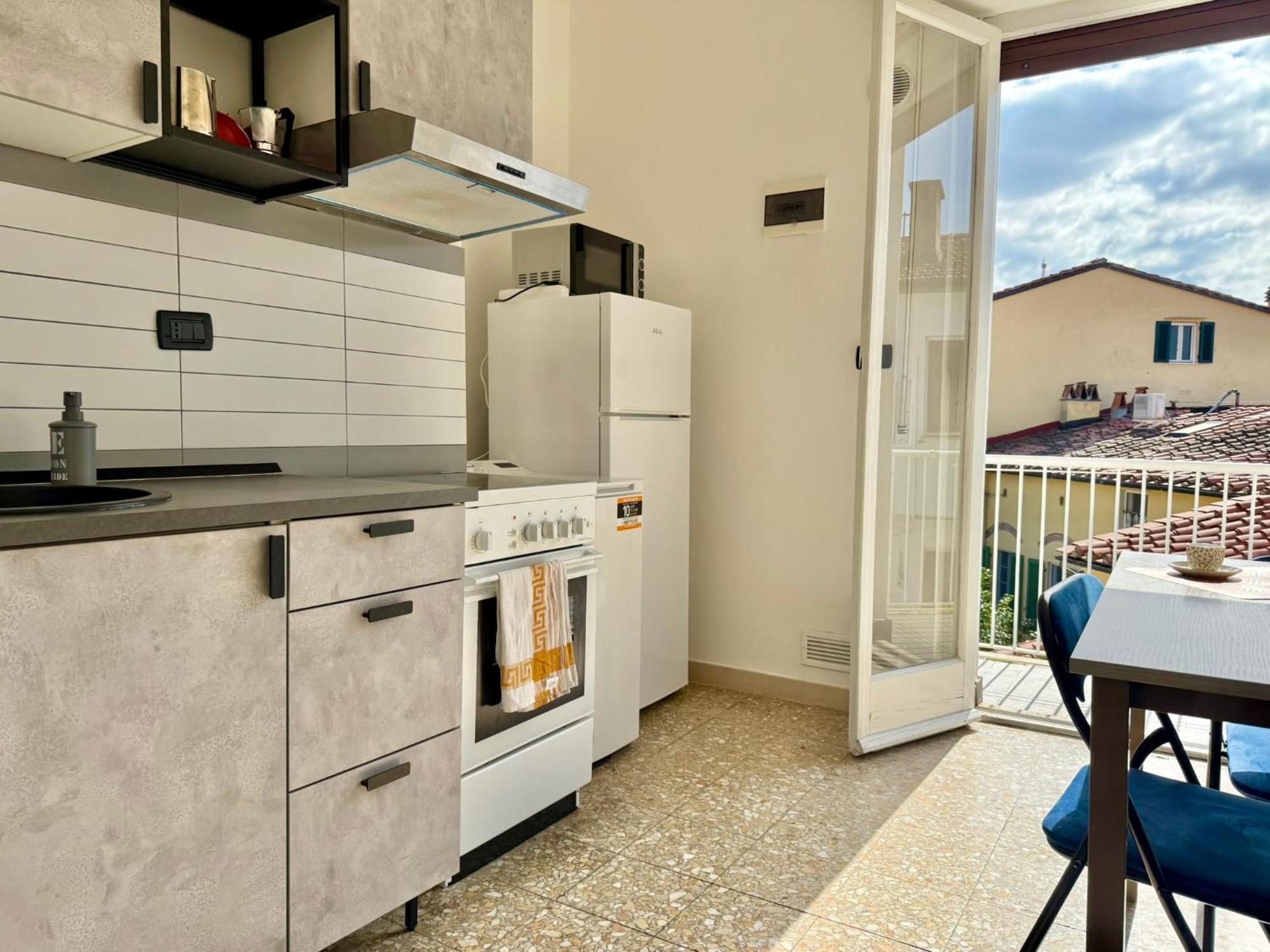 Ferienwohnung Attico Terrazza Vista Panoramica Lungarni Pisani Exterior foto